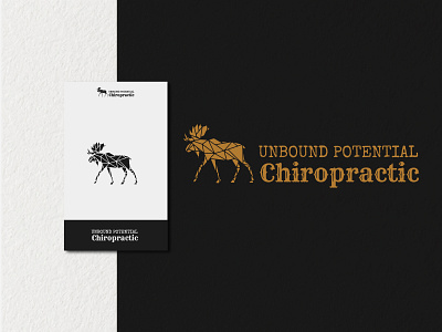 Unbound Potential Chiropractic baby brand brand design brand identity chiropractic family logomark logos logotype moms moose typeface typogaphy