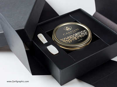 Caspiani caviar packaging design luxury packaging design package design packaging