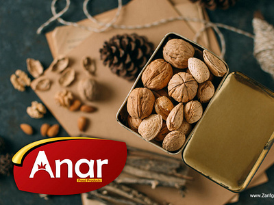 Anar Food logo design