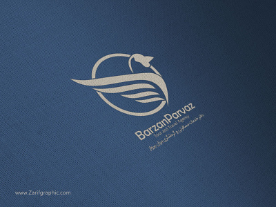 Logo design of Barzan Aviation Agency of Kurdistan branding design logo logo design zarifgraphic