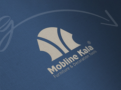 Mobline Kala online store logo design