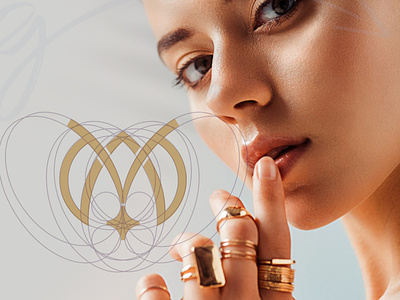 JEWELRY MEDALAN branding graphic design jewellery logo m zarifgraphic