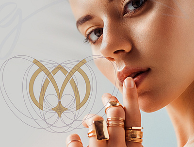 JEWELRY MEDALAN branding graphic design jewellery logo m zarifgraphic