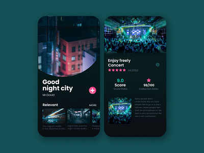 UI conceptual design app design ui