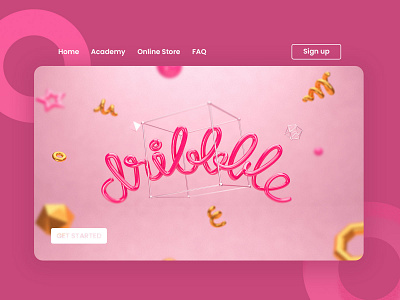 Hello Dribbblw design