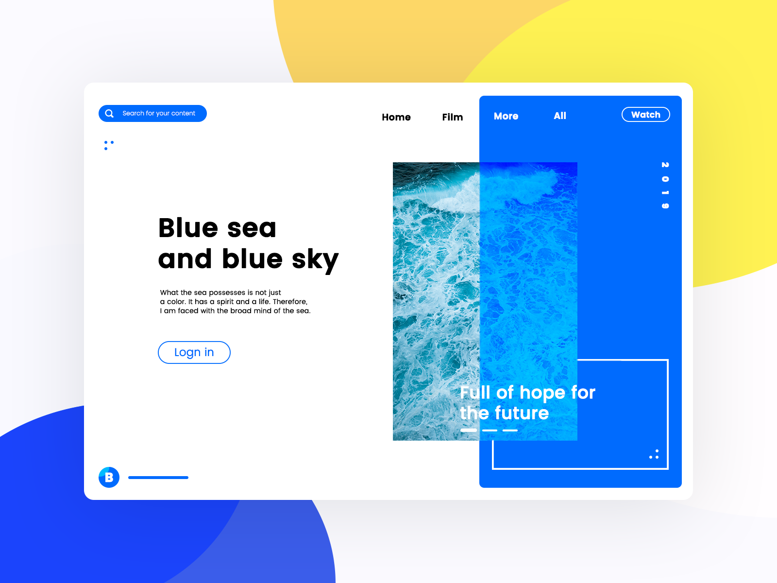 Web design by Mr.David on Dribbble