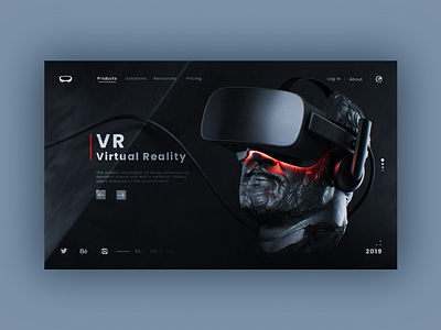 VR - Web design design web webdesign