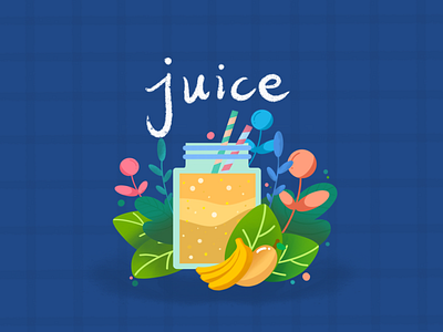 juice illustration ipadpro procreate