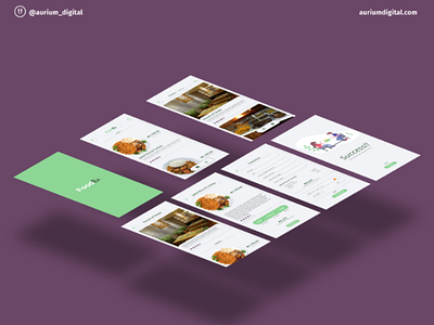 FoodEx Mobile UI Design (fiction)