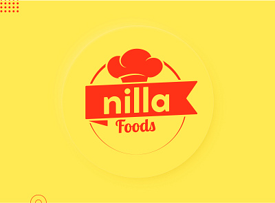 Nilla Foods Brand Identity Project branding chef food food delivery logo restaurant vector