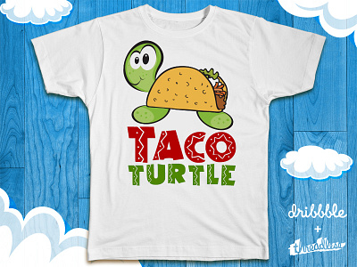 Taco Turtle Game clouds creative dribbble game iphone shirt taco taco turtle threadless tshirt turtle