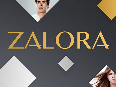 Zalora Rebrand branding design fashion gold gradient identity logo rebrand shop typography vi zalora