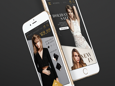 Zalora for iOS app branding design fashion ios shop type typography ui ux zalora