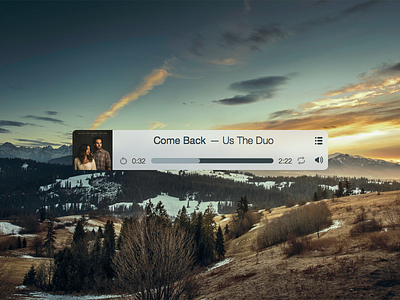 Rdio mini player