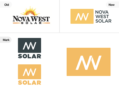 Nova West Solar Logo Exercise