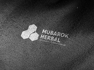 Logo Mubarak Herbal creative design dribbble logo monogram symbol