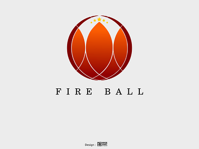 Fire ball logo