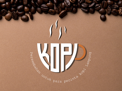 Coffe (Kopi) brand branding coffe design graphics logo