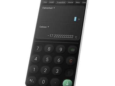 Samsung Galaxy S10+ Calculator neomorphism modification