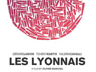 Les Lyonnais Teaser cherry film fruit gang gangster lyonnais montage pink poster purple red vector