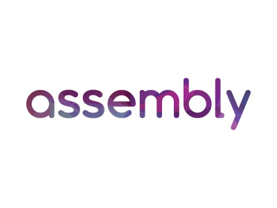 Assembly Wordmark branding design logo word mark