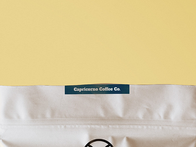 Capricorno Coffee Co. design branding identity logo 2d