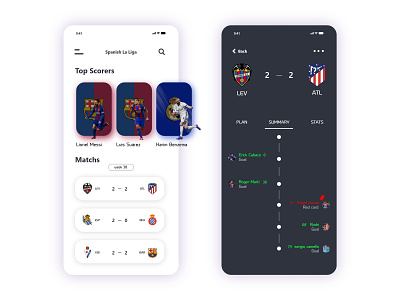 Football App UI