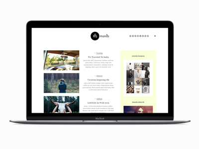 Amanda - A Responsive WordPress Blog Theme