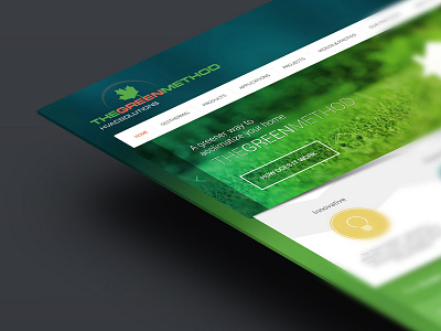 Web Ui green website