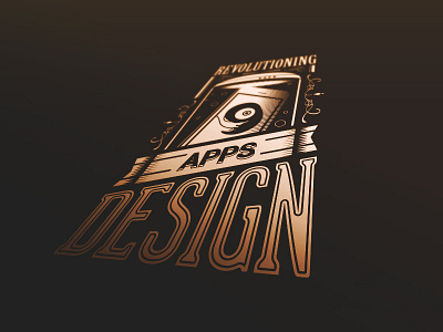 Apps app banner retro vintage