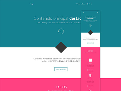 Free responsive template