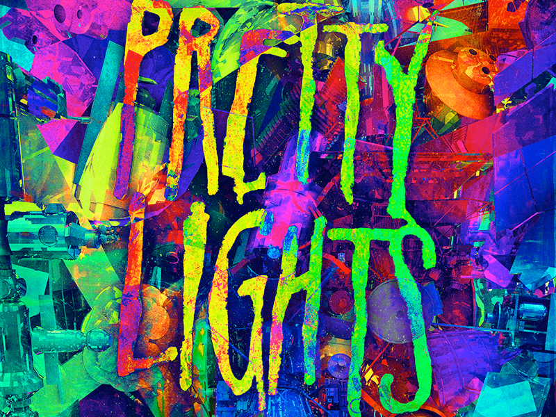 Pretty Lights Poster by Jordan Lloyd on Dribbble