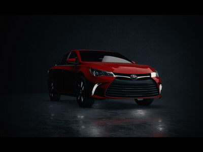 Toyota Camry Element3D Rendering