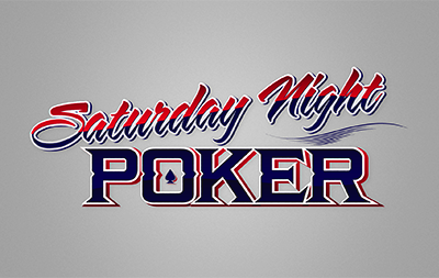 Saturday Night Poker logo - Sportsnet logo poker type