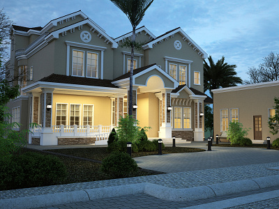 Villa Dubai 3dsmax autocad design lumion modeling renders walkthrough