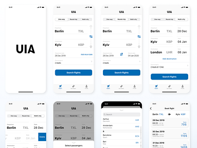 Flight app UIA