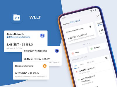 WLLT - Crypto Wallet