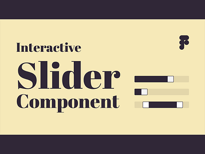 Interactive Slider Component on Figma animated auto desktop interactive layout mobile