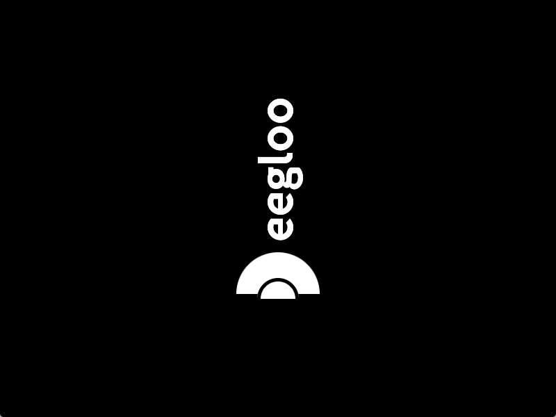 Deegloo agency animation digital igloo logo vertical
