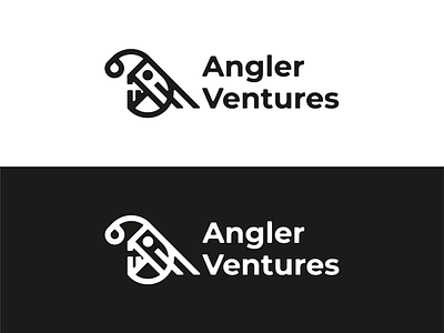 Anglerfish Logo angler anglerfish illustrator logo minimalism vector