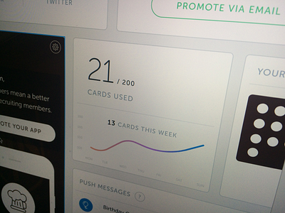 Cute Little Graph flat graph minimalism ui