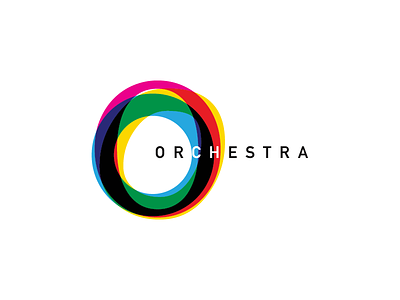 Orchestra Logo ai circles logo minimalism o orchestra vector
