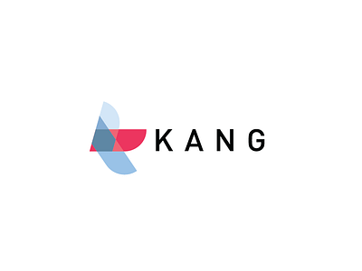 Kang health k kang logo minimal
