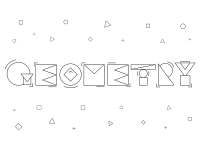 Geometry Letterforms