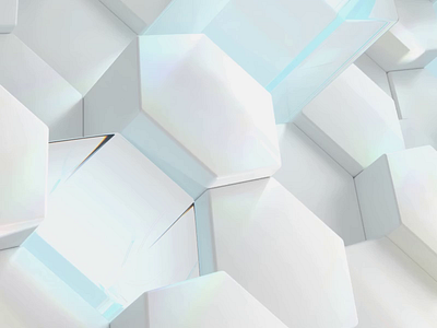 Hexagon 3d animation loop 3d 3d animation animation art background blender3d branding motion graphics