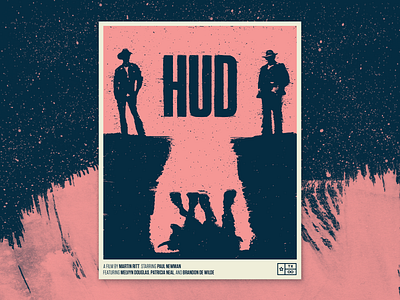Hud - Texas Forever Project illustraiton poster texture tungsten