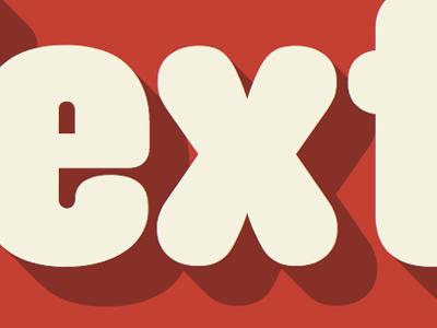 Ext anchor beige css lettering.js red text shadow typekit web font