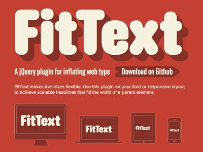 FitText anchor beige css fittext jquery lettering.js red typekit web font