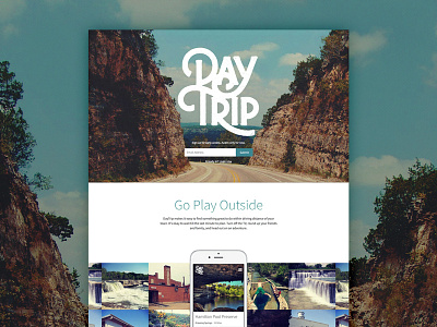 DayTrip Homepage daytrip homepage paravel source sans