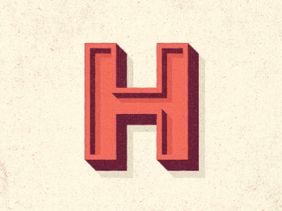 H by Trent Walton on Dribbble